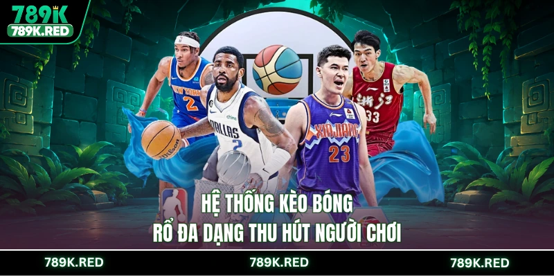 Hệ thống kèo bóng rổ đa dạng thu hút người chơi