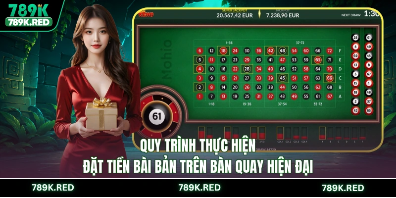 Quy trình thực hiện đặt tiền bài bản trên bàn quay hiện đại